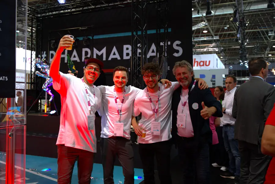 apomap Team auf der expopharm-Party